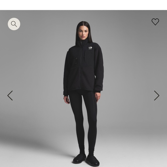 North Face X Skims 1995 RETRO DENALI FLEECE JACKET Black XL - Picture 3 of 7